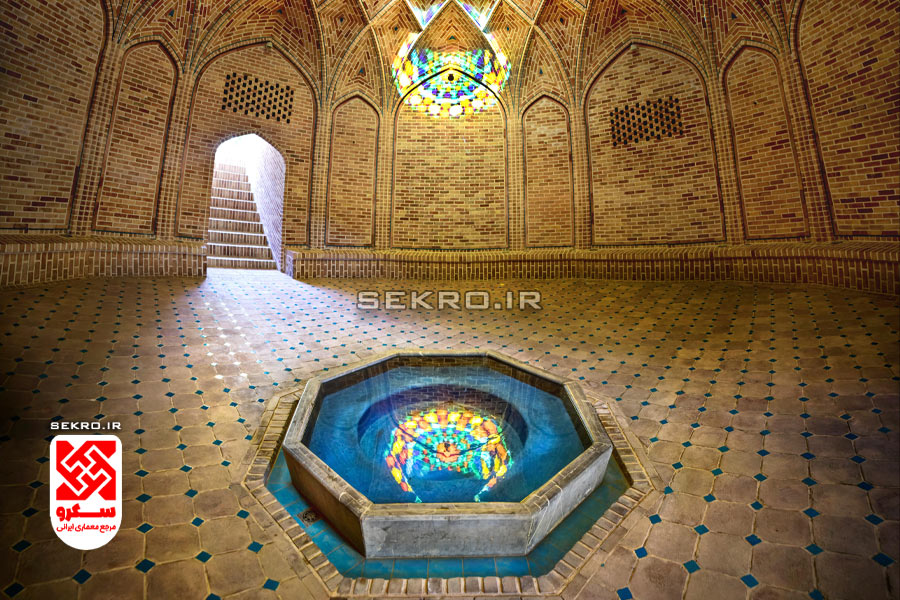 کف فرش آجری