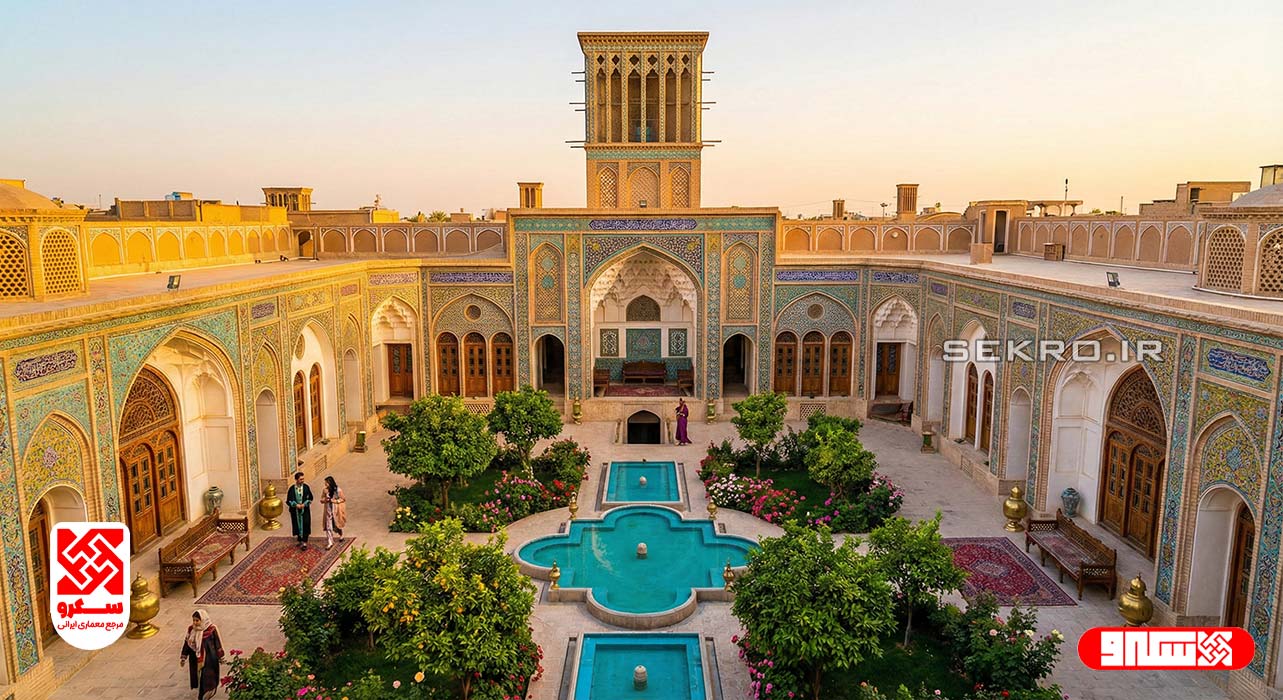 بادگیر بلند آجری