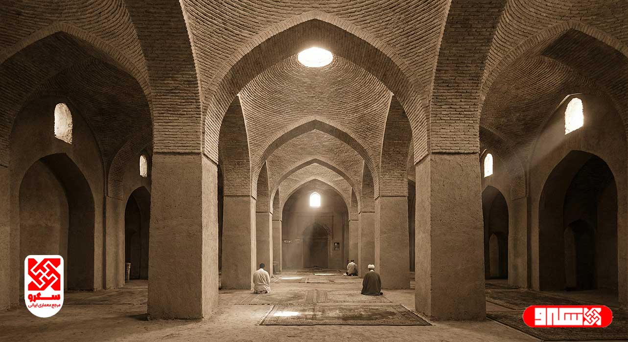 بافت دیوار کاهگلی (خشت و گل) در معماری بومی ایران