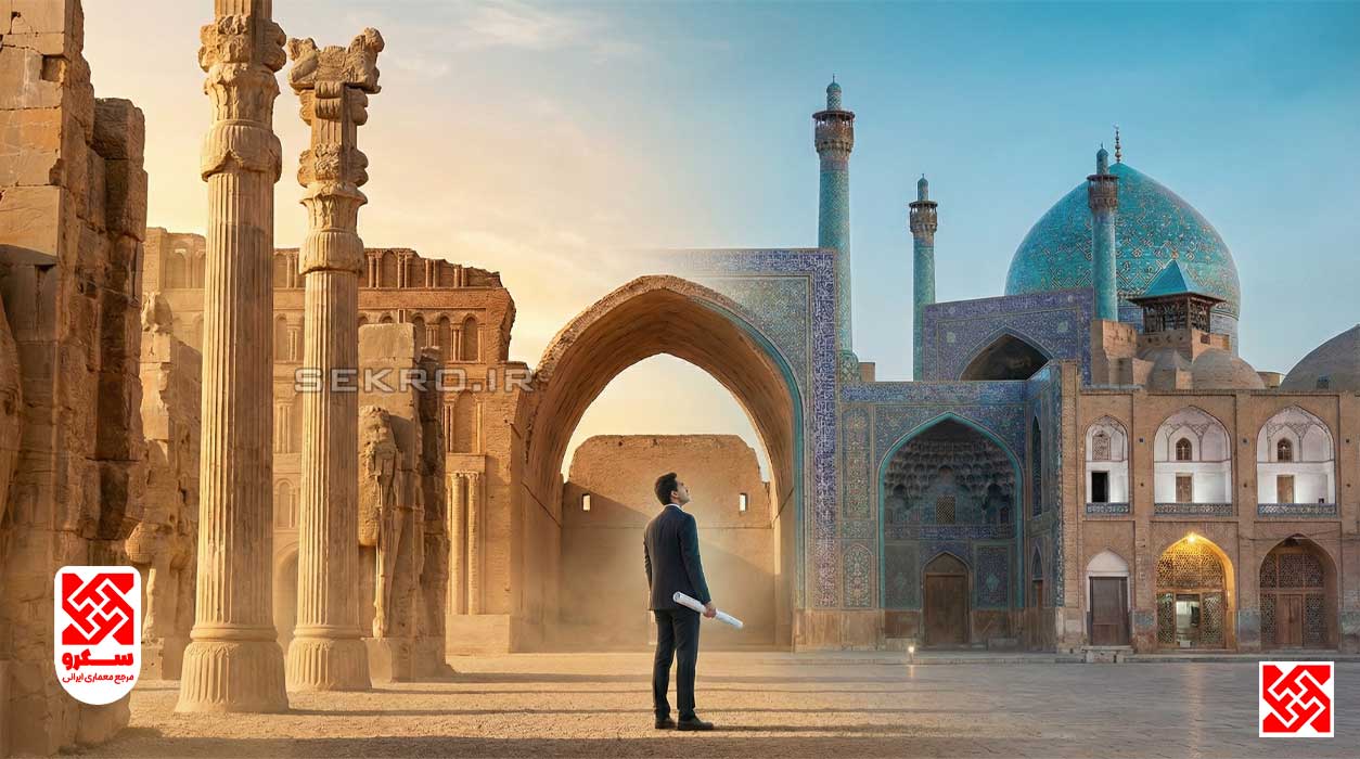 ترکیب هنری معماری باستانی و اسلامی ایران، نمایش تداوم فرهنگی و مهندسی در طول تاریخ.
